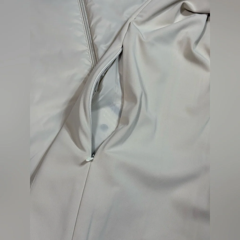 G/FORE Hybrid Performance Full Zip Stretch Nylon Golf Jacket pocket Stone size M